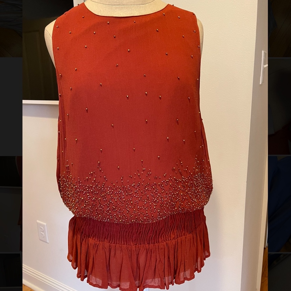 Chloe Oliver embellished top